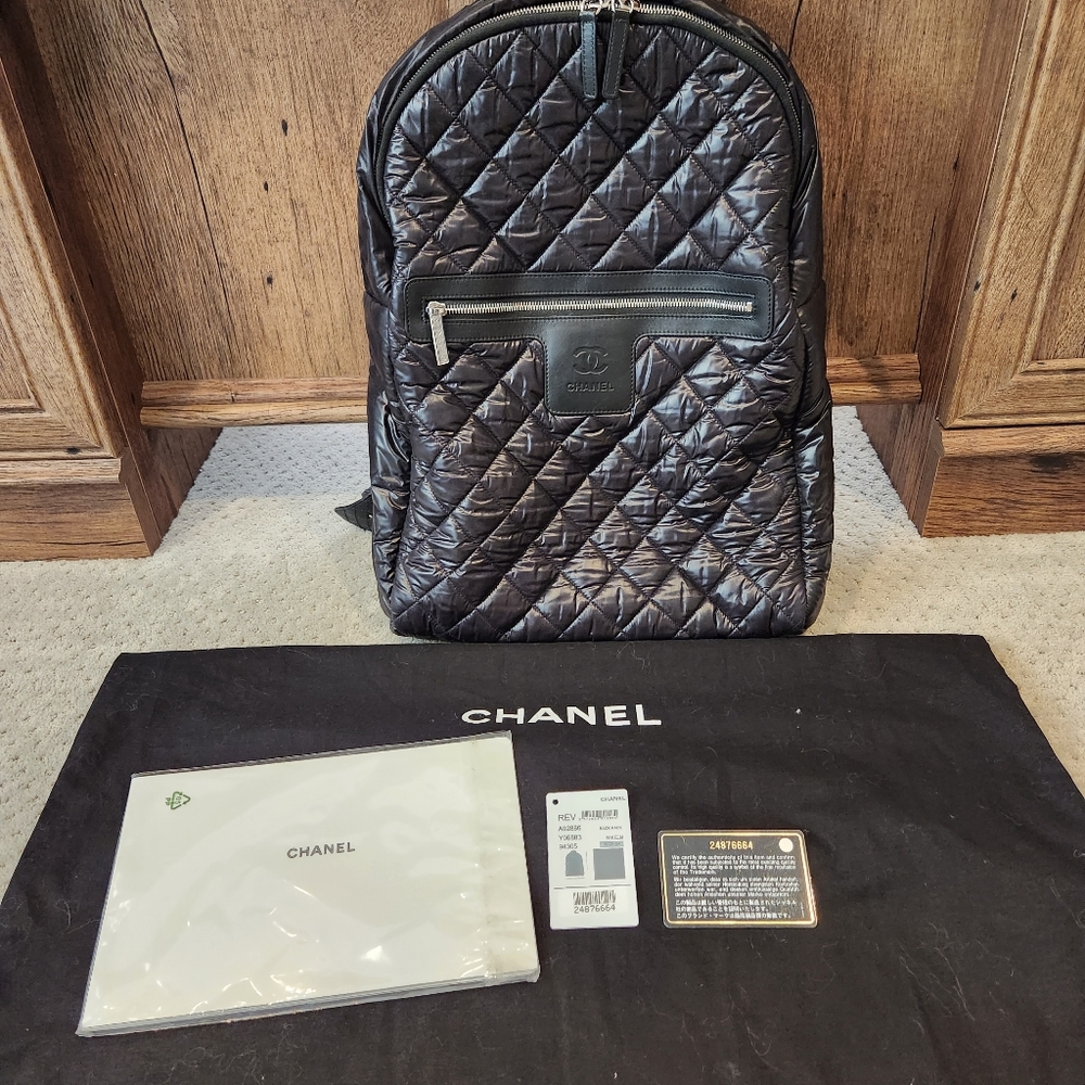 Authentic Chanel Large Jumbo Cocoon Backpack